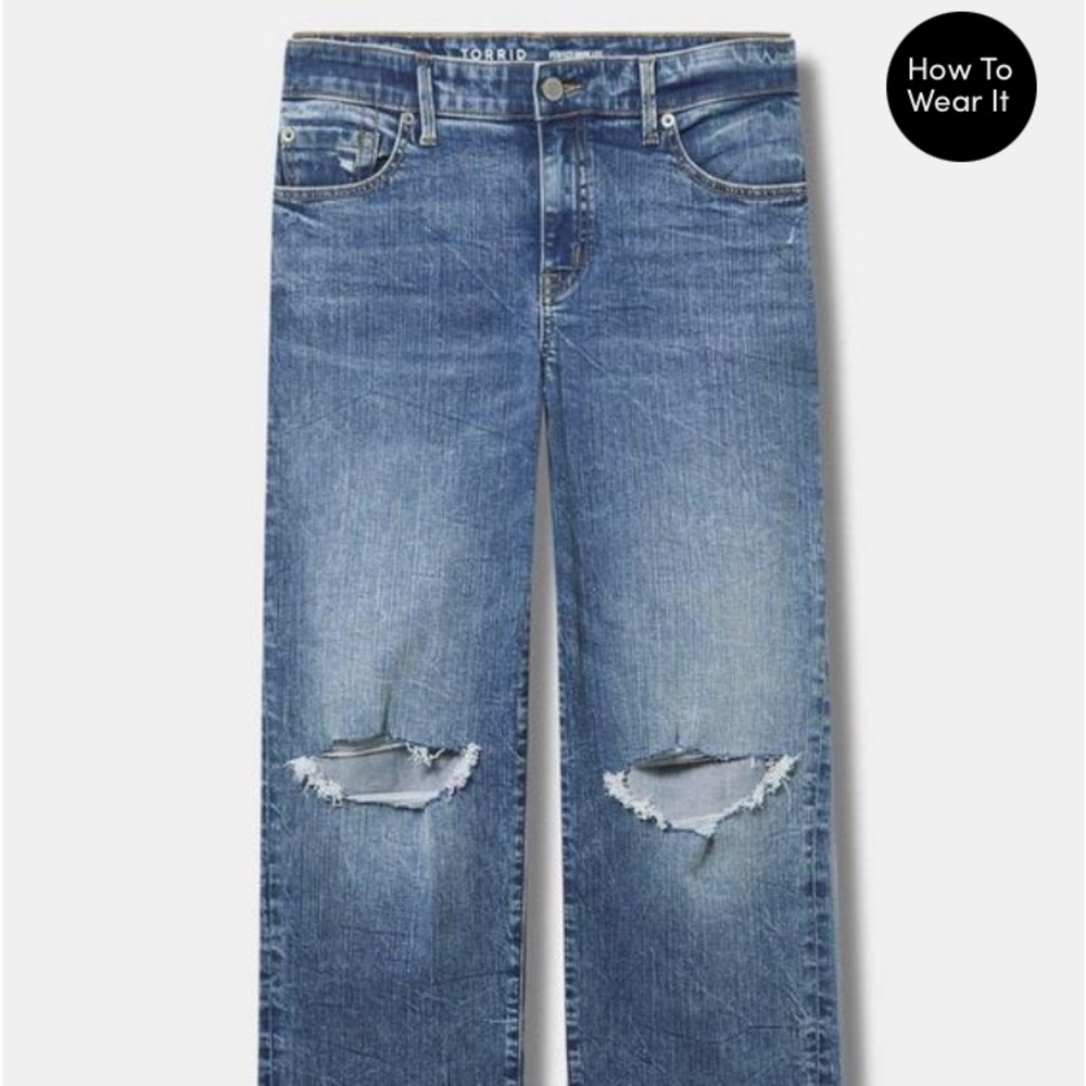 Torrid Perfect Wide Leg Jean’s - Picture 5 of 6